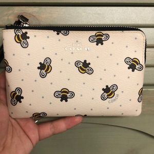 Honey Bee Coach Wristlet